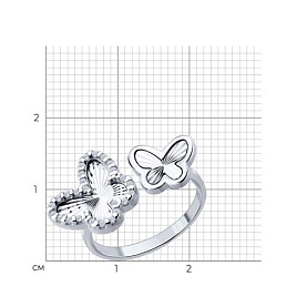 Кольцо SOKOLOV - Серебро 925, Фианит (арт. 94014986)