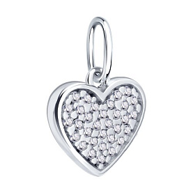 Подвеска Diamant - Серебро 925, Фианит (арт. 94-130-00268-1)