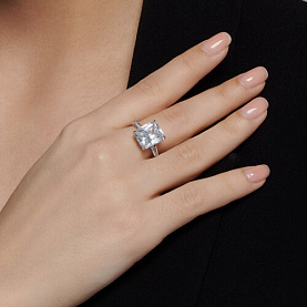 Кольцо SOKOLOV - Серебро 925, Фианит (арт. 94014052)