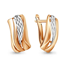 Серьги Аквамарин - Золото 585 (арт. 33399.1)