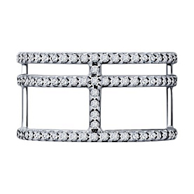 Кольцо SOKOLOV - Серебро 925, Фианит (арт. 94013702)