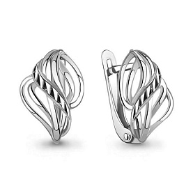 Серьги Аквамарин - Серебро 925 (арт. 31922.5)