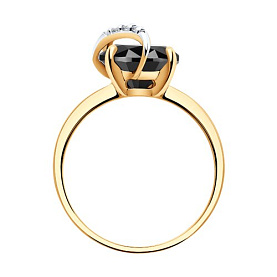 Кольцо SOKOLOV - Серебро 925, Фианит, Шпинель (арт. 92014384)