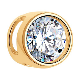 Подвеска SOKOLOV - Серебро 925, Фианит (арт. 93030280)