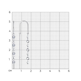 Серьги SOKOLOV - Серебро 925, Фианит (арт. 94020804)