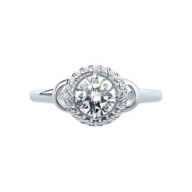 Кольцо SOKOLOV - Серебро 925, Фианит (арт. 94012742)