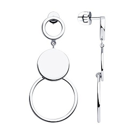 Серьги SOKOLOV - Серебро 925 (арт. 94023398)