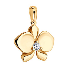 Подвеска Diamant - Серебро 925, Фианит (арт. 93-130-01820-1)