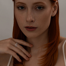 Кольцо SOKOLOV - Серебро 925, Фианит (арт. 94013750)