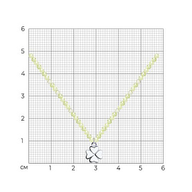 Колье SOKOLOV - Серебро 925, Фианит (арт. 94070744)