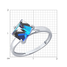 Кольцо Diamant - Серебро 925, Swarovski (арт. 94-110-02383-2)