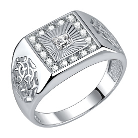 Кольцо Talant - Серебро 925, Фианит (арт. 21-73-0001-29152)