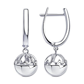 Серьги Diamant - Серебро 925 (арт. 94-121-00960-1)