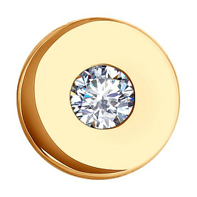 Подвеска Diamant - Золото 585, Фианит (арт. 51-130-02256-1)