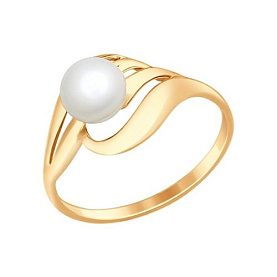 Кольцо SOKOLOV - Золото 375, Жемчуг культивированный (арт. 37791033)