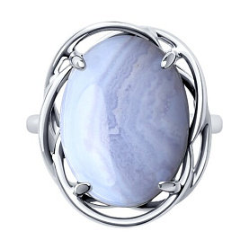 Кольцо Diamant - Серебро 925, Агат (арт. 94-310-00912-1)