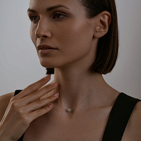 Колье SOKOLOV - Серебро 925, Фианит (арт. 94070154)