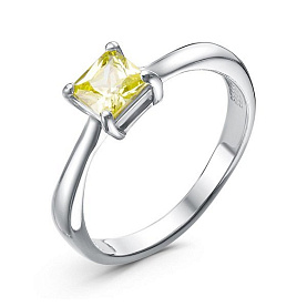 Кольцо Красная пресня - Серебро 925, Фианит (арт. 23814696Д10)