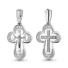 Подвеска Аквамарин - Серебро 925 (арт. 12833.5)