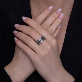 Кольцо Diamant - Серебро 925, Фианит (арт. 95-110-02153-1)