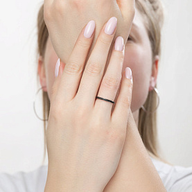 Кольцо SOKOLOV - Серебро 925, Фианит (арт. 94010700)