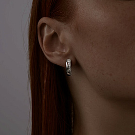 Серьги SOKOLOV - Серебро 925, Фианит (арт. 94022820)