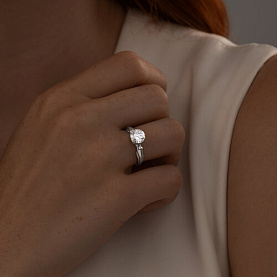 Кольцо SOKOLOV - Серебро 925, Фианит (арт. 94013676)