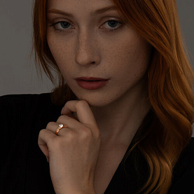 Кольцо SOKOLOV - Серебро 925, Фианит (арт. 93010776)