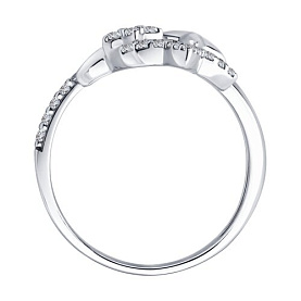 Кольцо SOKOLOV - Серебро 925, Фианит (арт. 94014661)