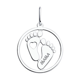 Подвеска Diamant - Серебро 925 (арт. 94-130-01408-1)