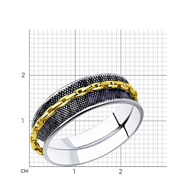 Кольцо SOKOLOV - Серебро 925 (арт. 95010209)