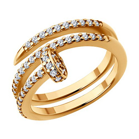 Кольцо Diamant - Серебро 925, Фианит (арт. 93-110-02048-1)