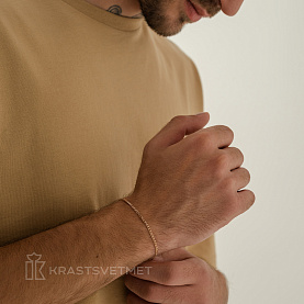 Браслет Красцветмет - Золото 585 (арт. НБ12-076ПГ#0.35)