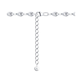 Колье SOKOLOV - Серебро 925, Фианит (арт. 94071408)