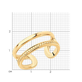 Кольцо SOKOLOV - Серебро 925 (арт. 93010869)