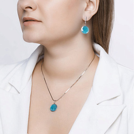 Подвеска SOKOLOV - Серебро 925, Эмаль (арт. 94032276)