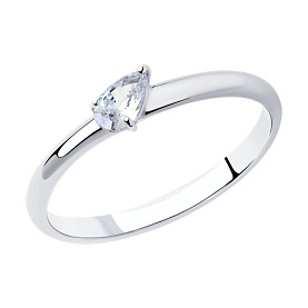 Кольцо SOKOLOV - Серебро 925, Фианит (арт. 94013508)