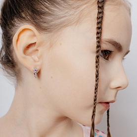 Серьги POKROVSKY - Серебро 925, Фианит (арт. 0201516-00795)