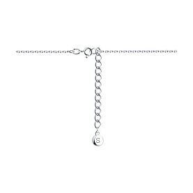 Колье SOKOLOV - Серебро 925, Лунный камень, Фианит (арт. 83070030)