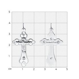Подвеска Diamant - Серебро 925 (арт. 94-131-01749-1)
