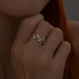 Кольцо SOKOLOV - Серебро 925, Фианит (арт. 94013750)