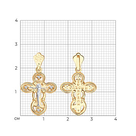 Подвеска SOKOLOV - Серебро 925, Фианит (арт. 93120036)