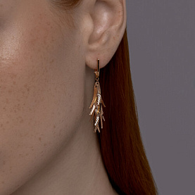 Серьги Diamant - Золото 585 (арт. 51-121-02616-1)