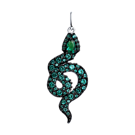 Подвеска SOKOLOV - Серебро 925, Фианит (арт. 94032761)