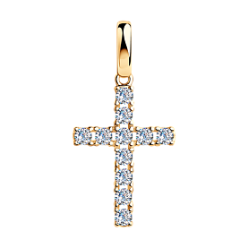 Подвеска SOKOLOV - Серебро 925, Фианит (арт. 93030424)