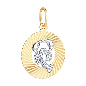 Подвеска SOKOLOV - Золото 375 (арт. 031368-4)