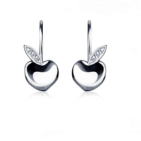 Серьги Platinum Lab. - Платина 950, Бриллиант (арт. ПС-024-01)