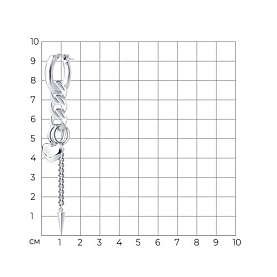 Серьга SOKOLOV - Серебро 925 (арт. 94170428)