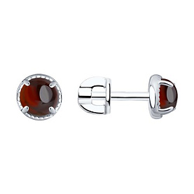 Серьги SOKOLOV - Серебро 925, Гранат (арт. 92022561)