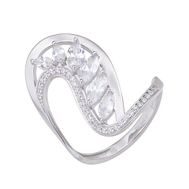 Кольцо EFREMOV - Серебро 925, Фианит (арт. 10100112827-501)